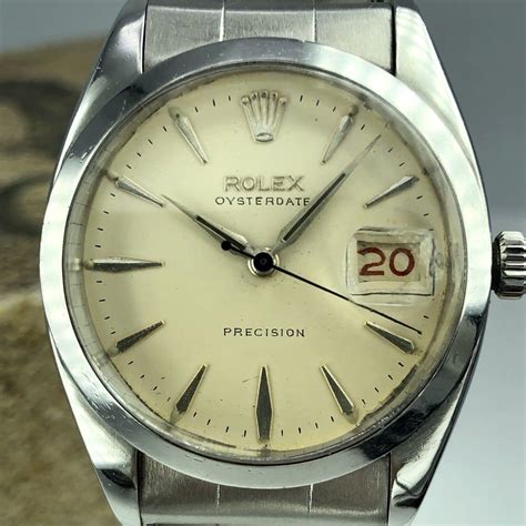 rolex oysterdate precision 6694 vintage|rolex 6694 price.